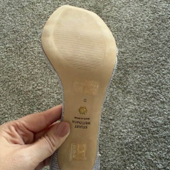 Stuart Weitzman nudistcurve heels new no box